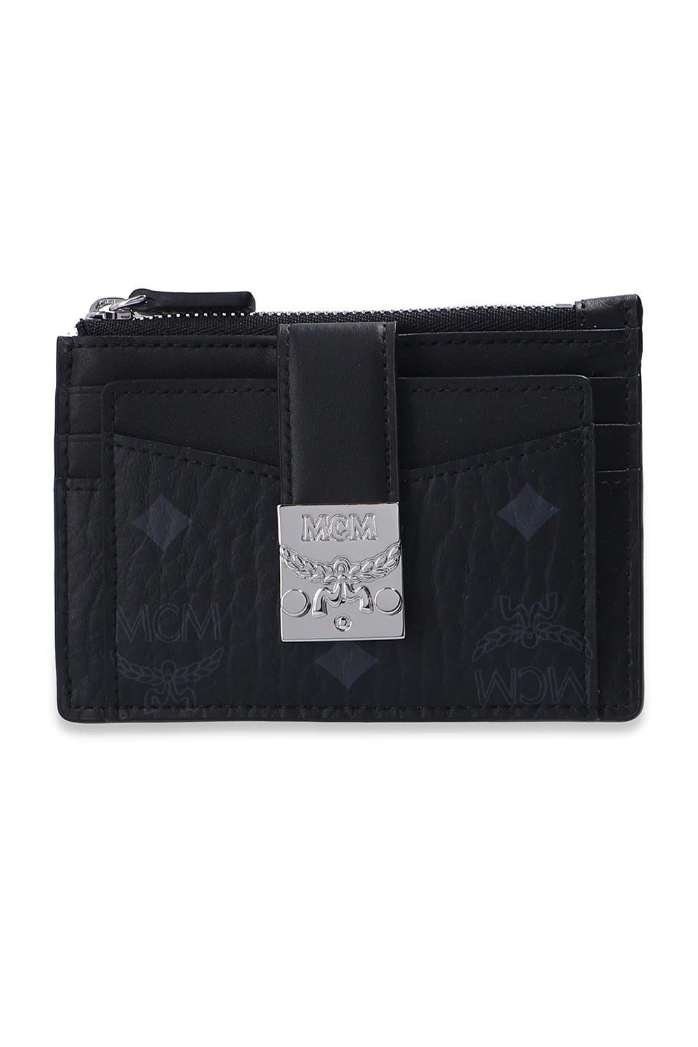 Folded wallet with logo