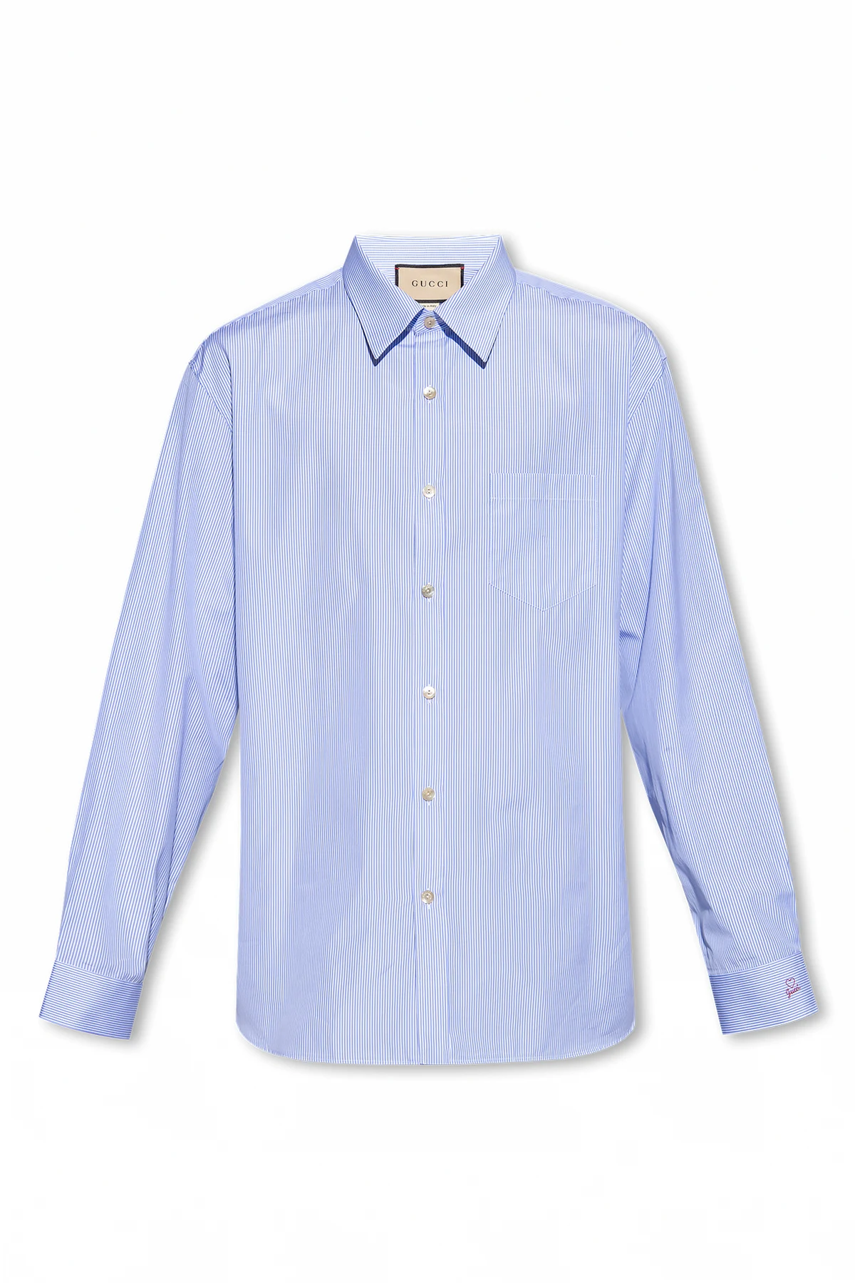 Pinstriped shirt