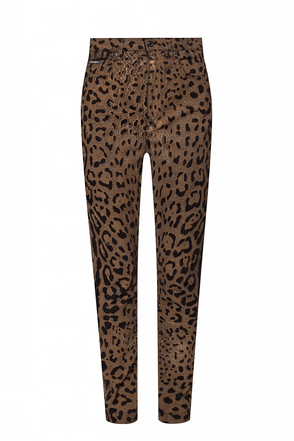 Trousers with animal motif