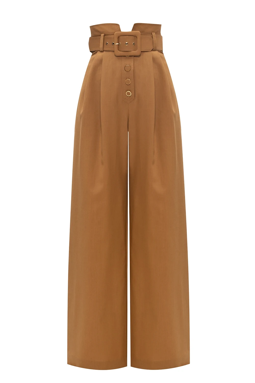 Wide-legged trousers