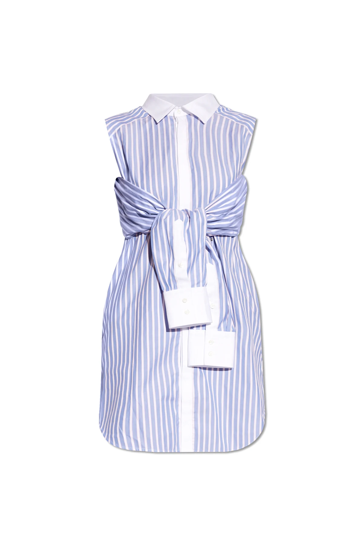 Shirt with tie details