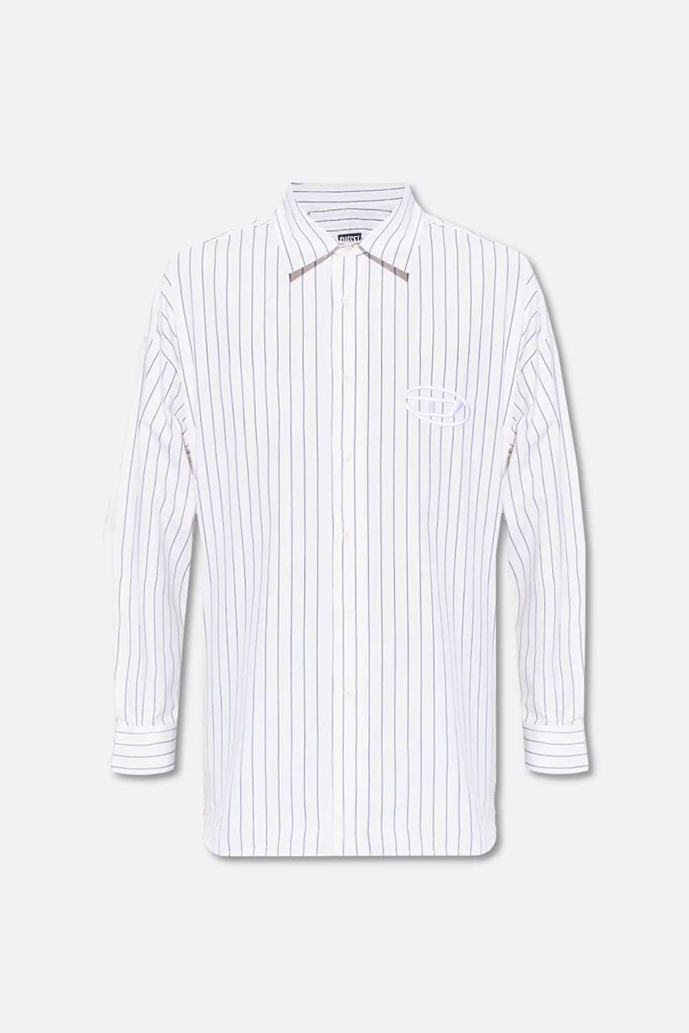 Koszula z wzorem w pasy ‘S-DOUBLY-STRIPE’