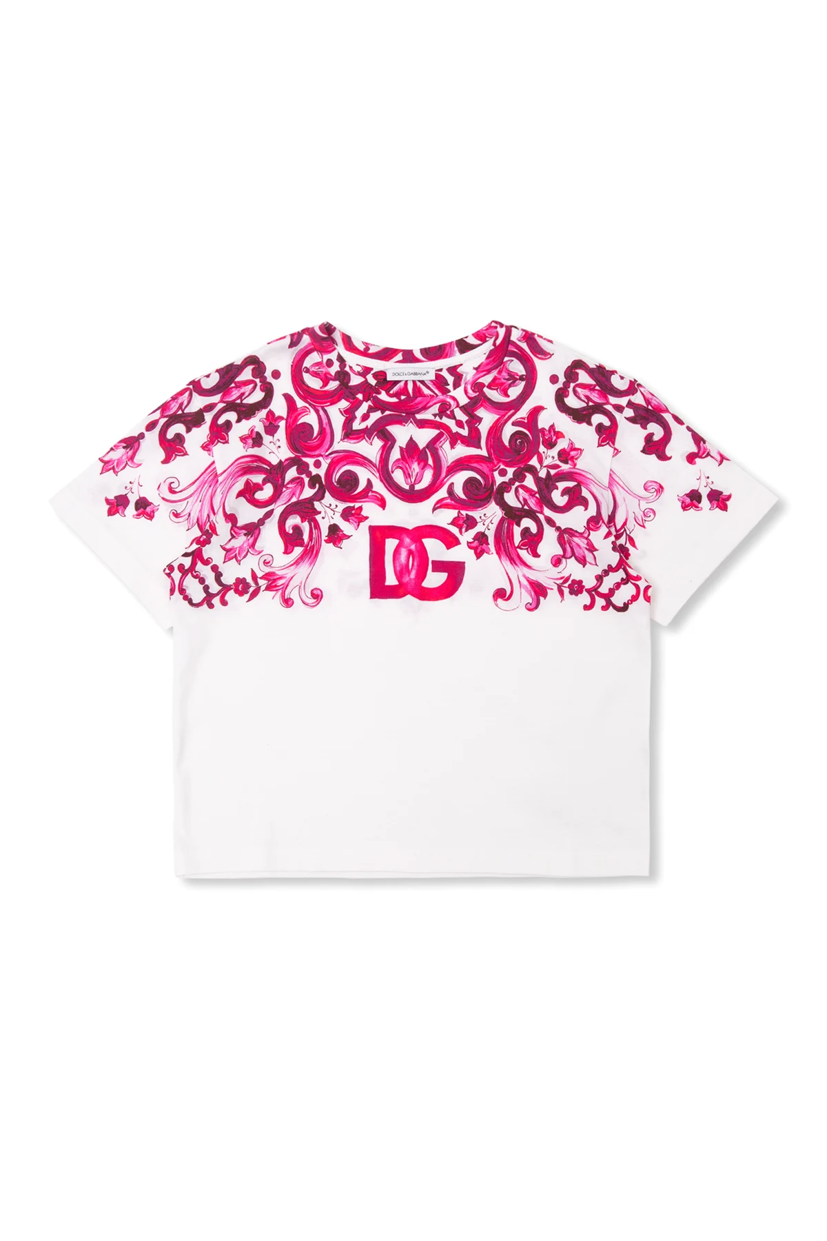 T-shirt ze wzorem ‘Majolica’