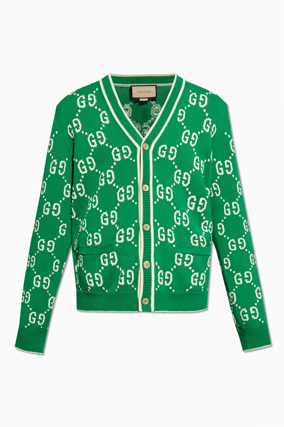 Cardigan with monogram