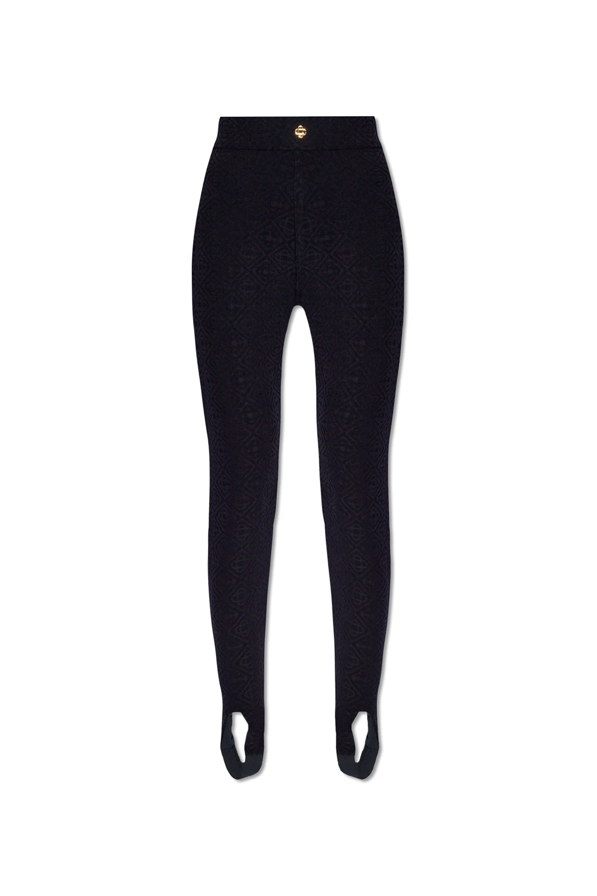 Leggings with textured pattern