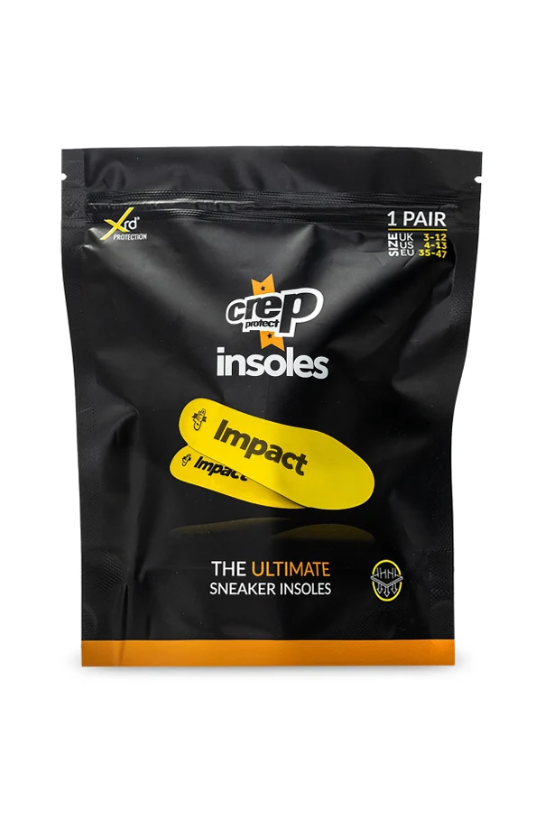 CZARNY Wkładki do butów ‘Impact’