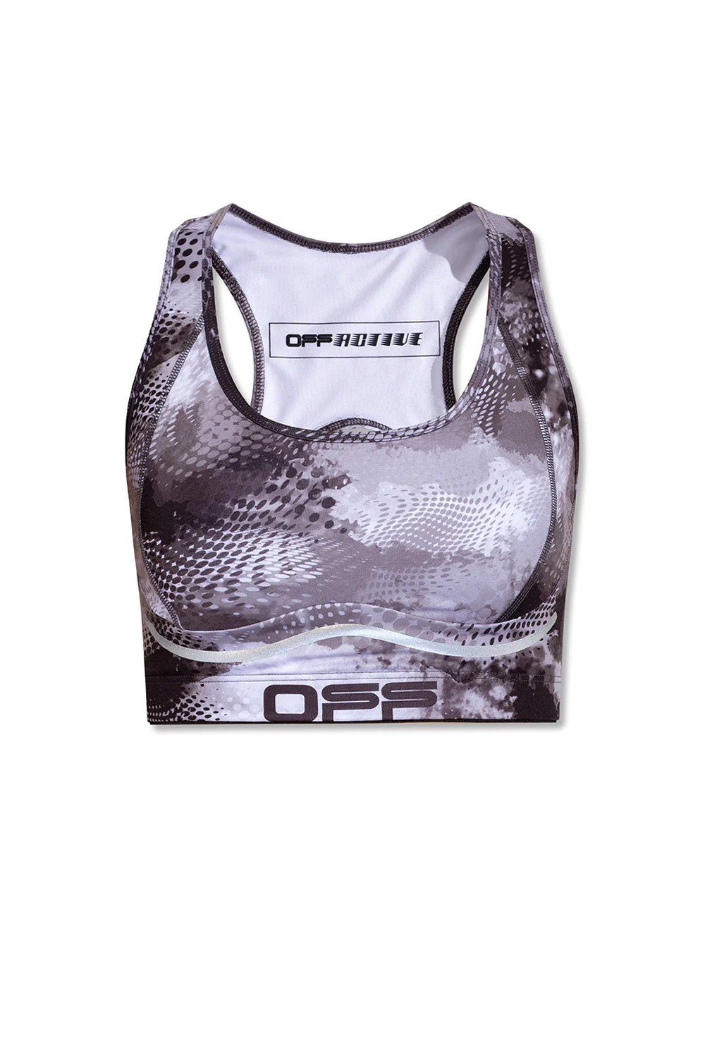 Sports bra with logo