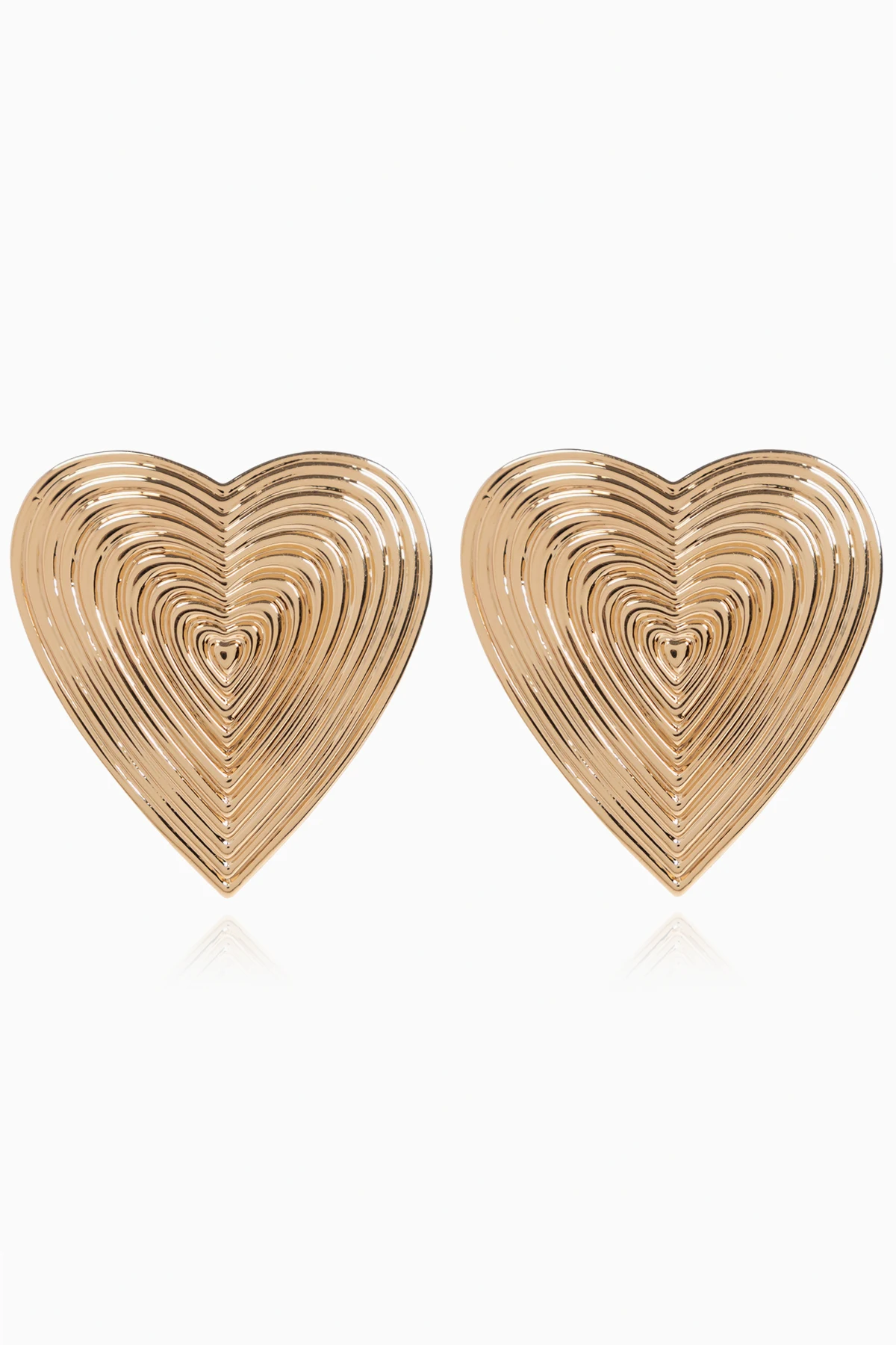 Heart-shaped earrings