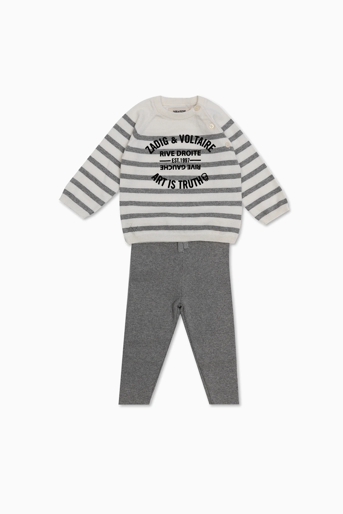 Komplet: sweter oraz spodnie