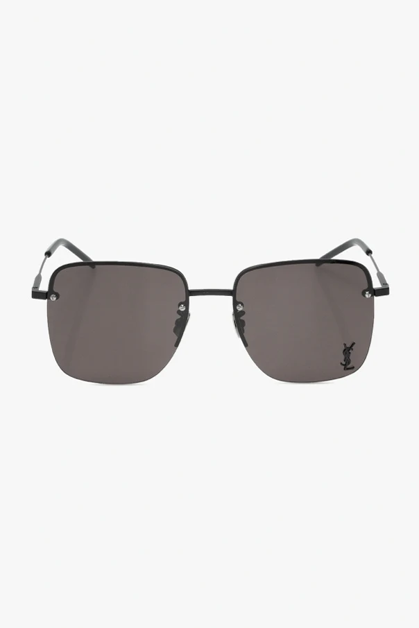 CZARNY Okulary przeciwsłoneczne z logo ‘SL 312 M’