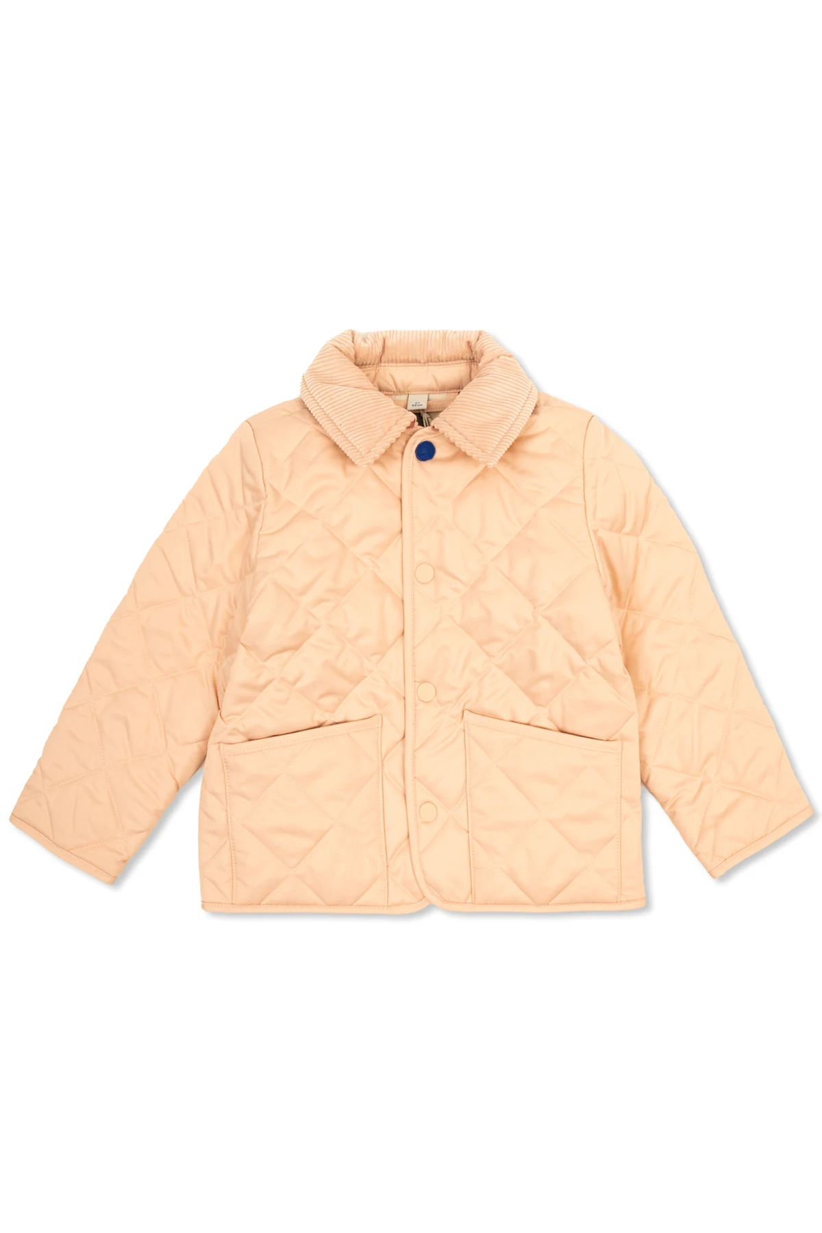 PINK Quilted Jacket from Burberry Kids