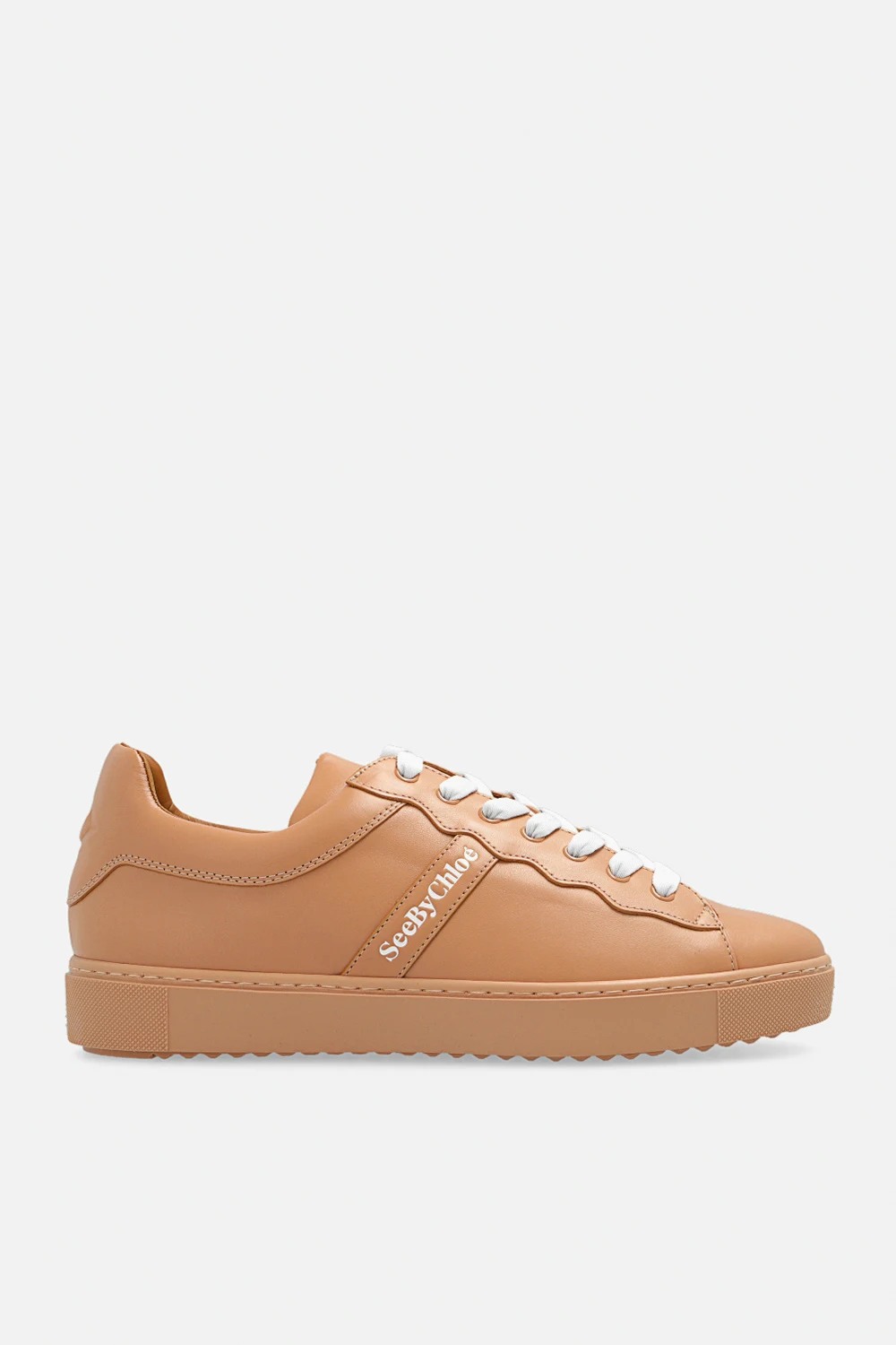 Leather sneakers