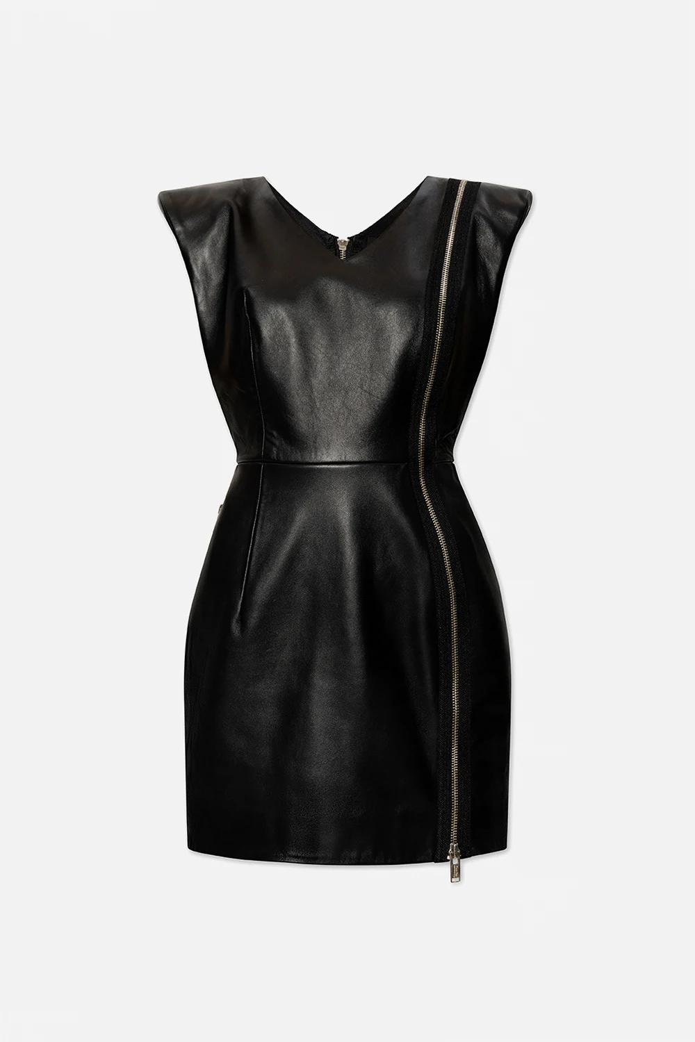 Skórzana sukienka