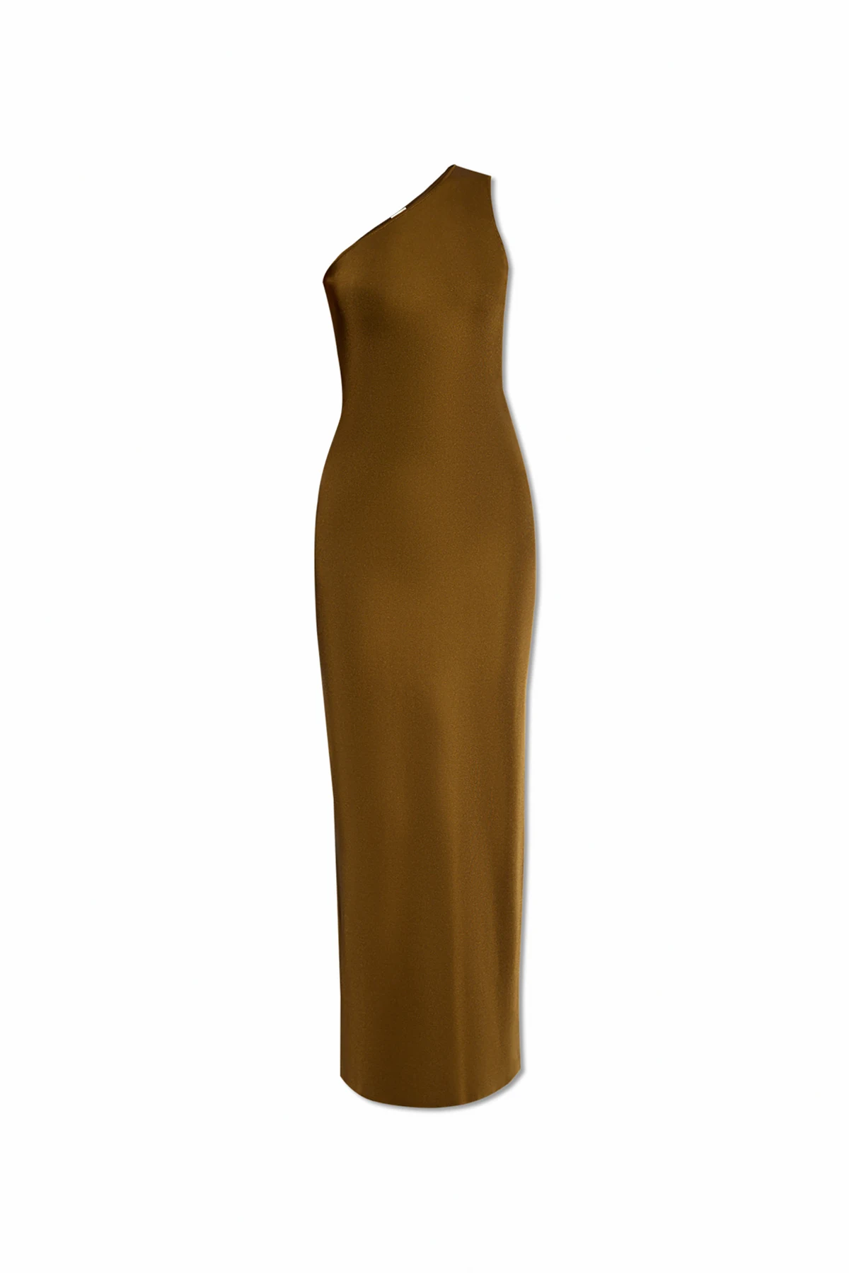 GRÜN Schulterfreies Kleid