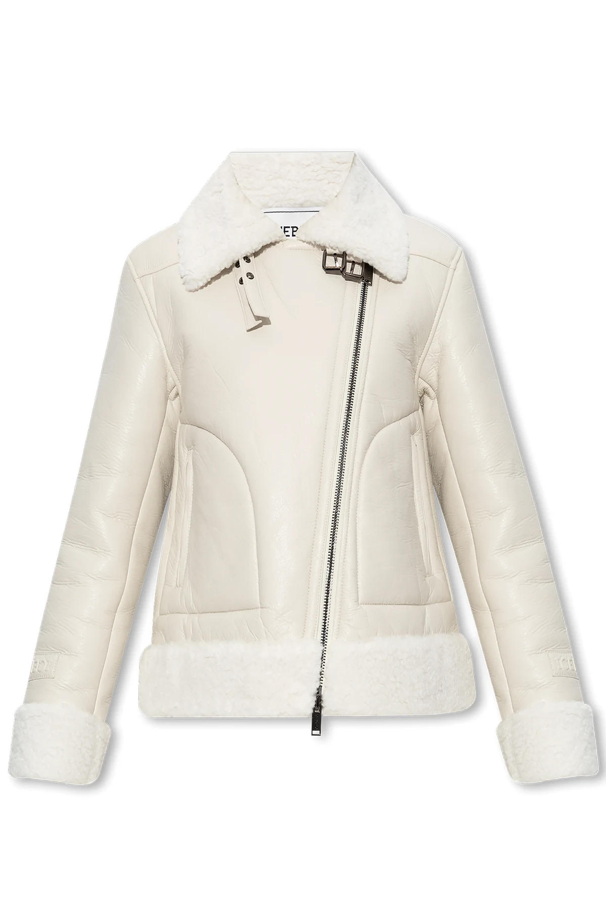 Faux leather jacket