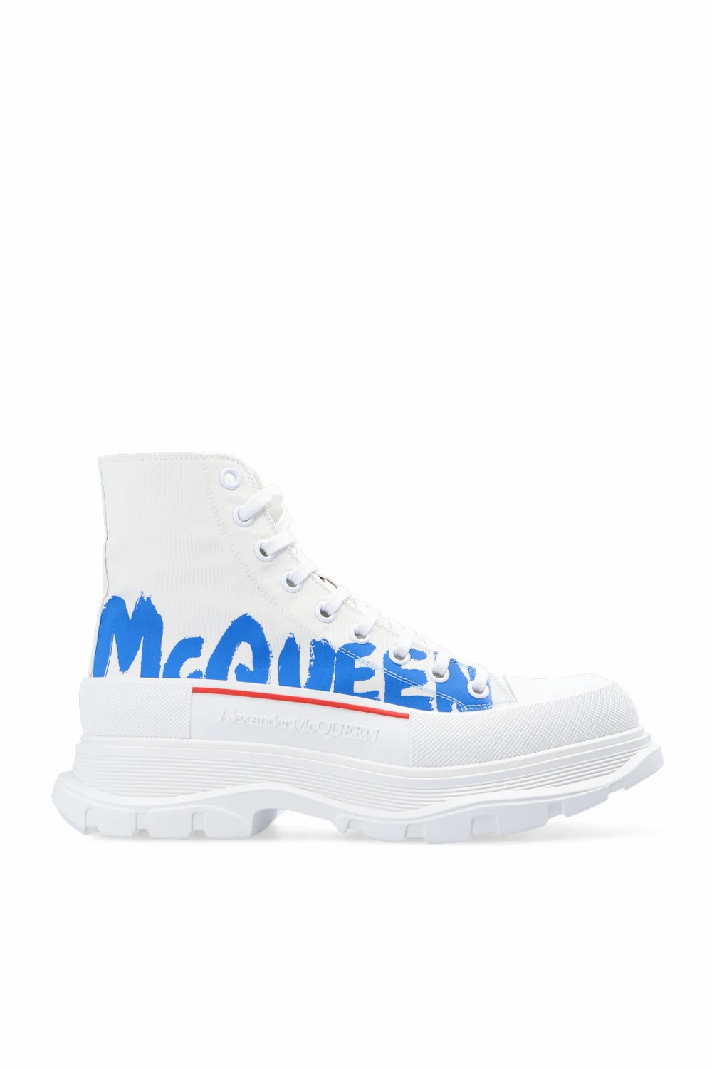 ‘Poly’ high-top sneakers