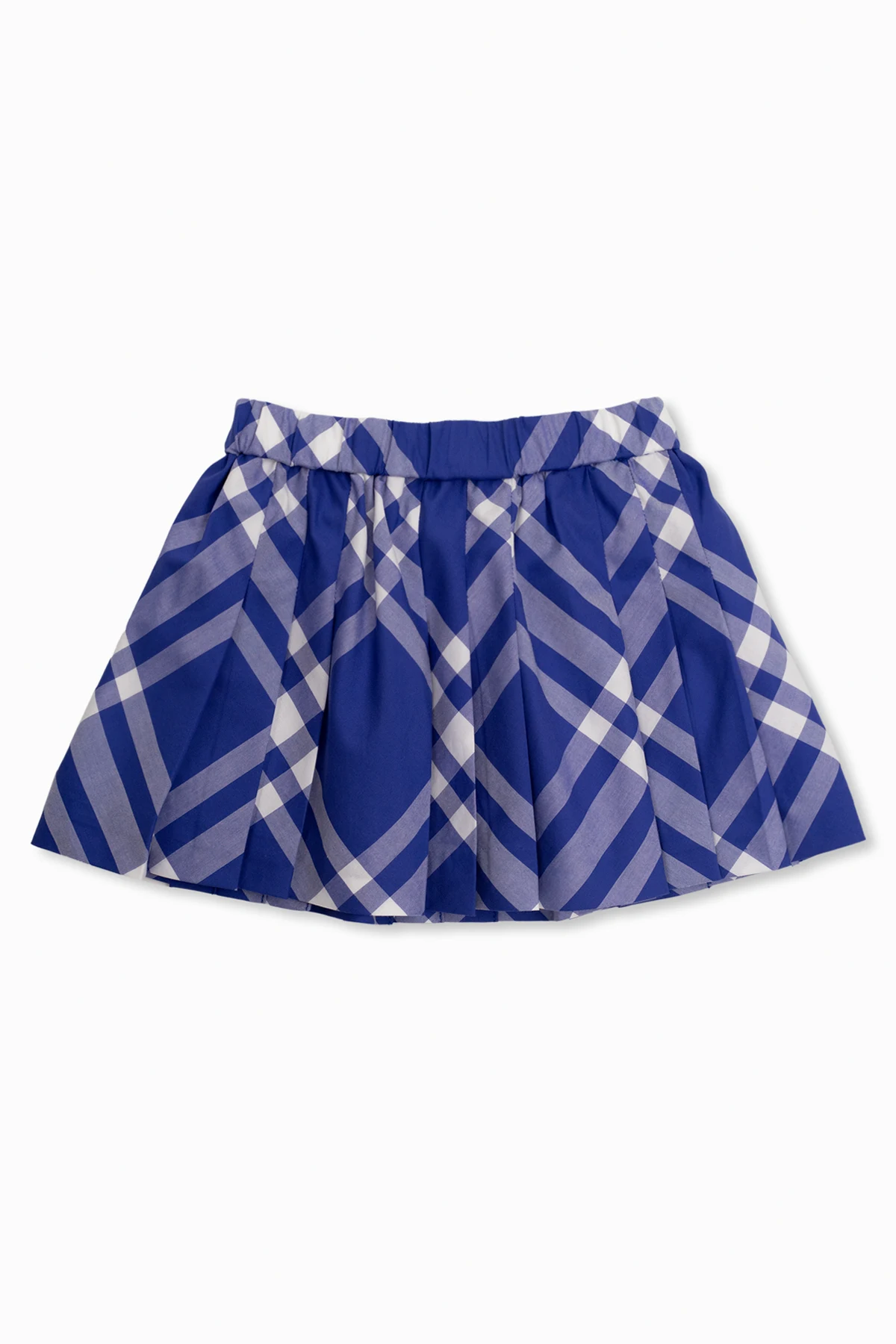 Checked skirt