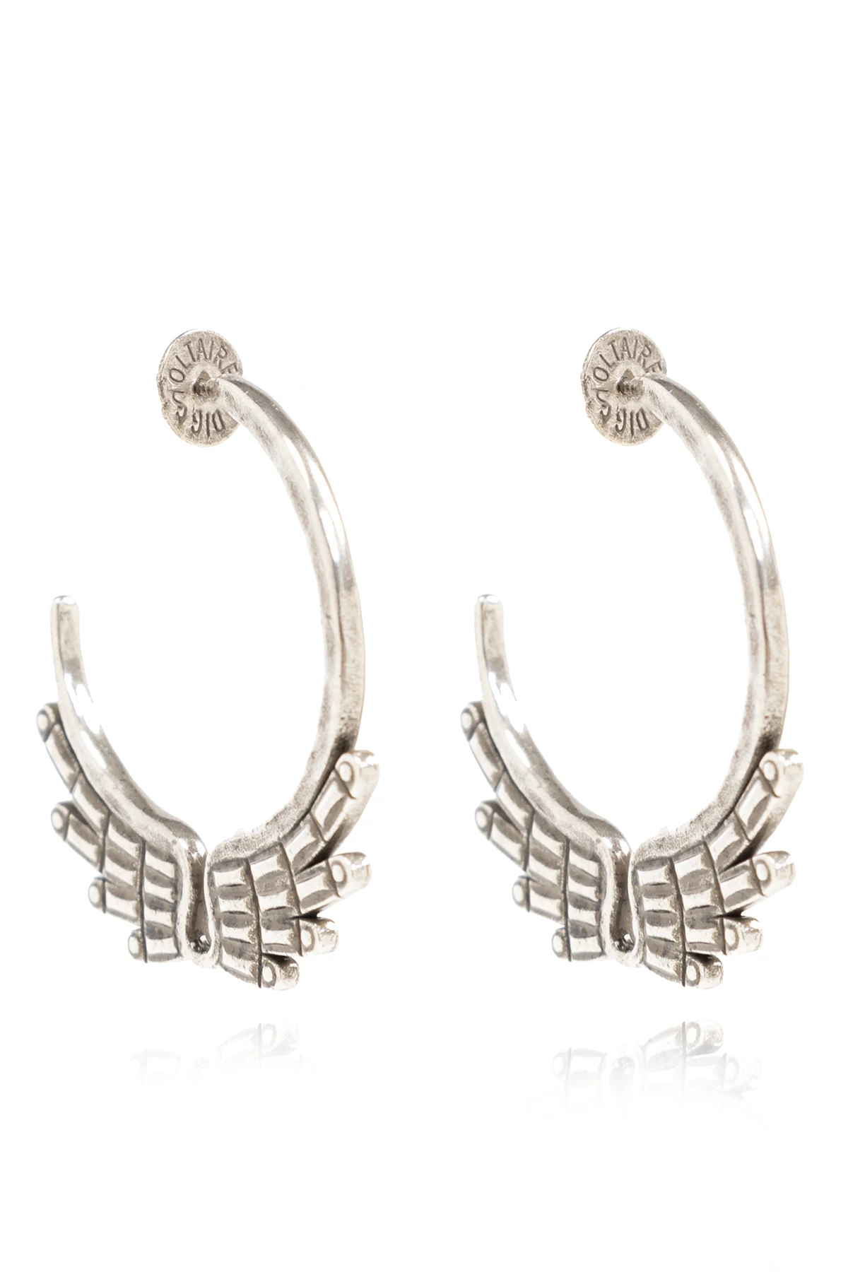 ‘Rock Star’ hoop earrings