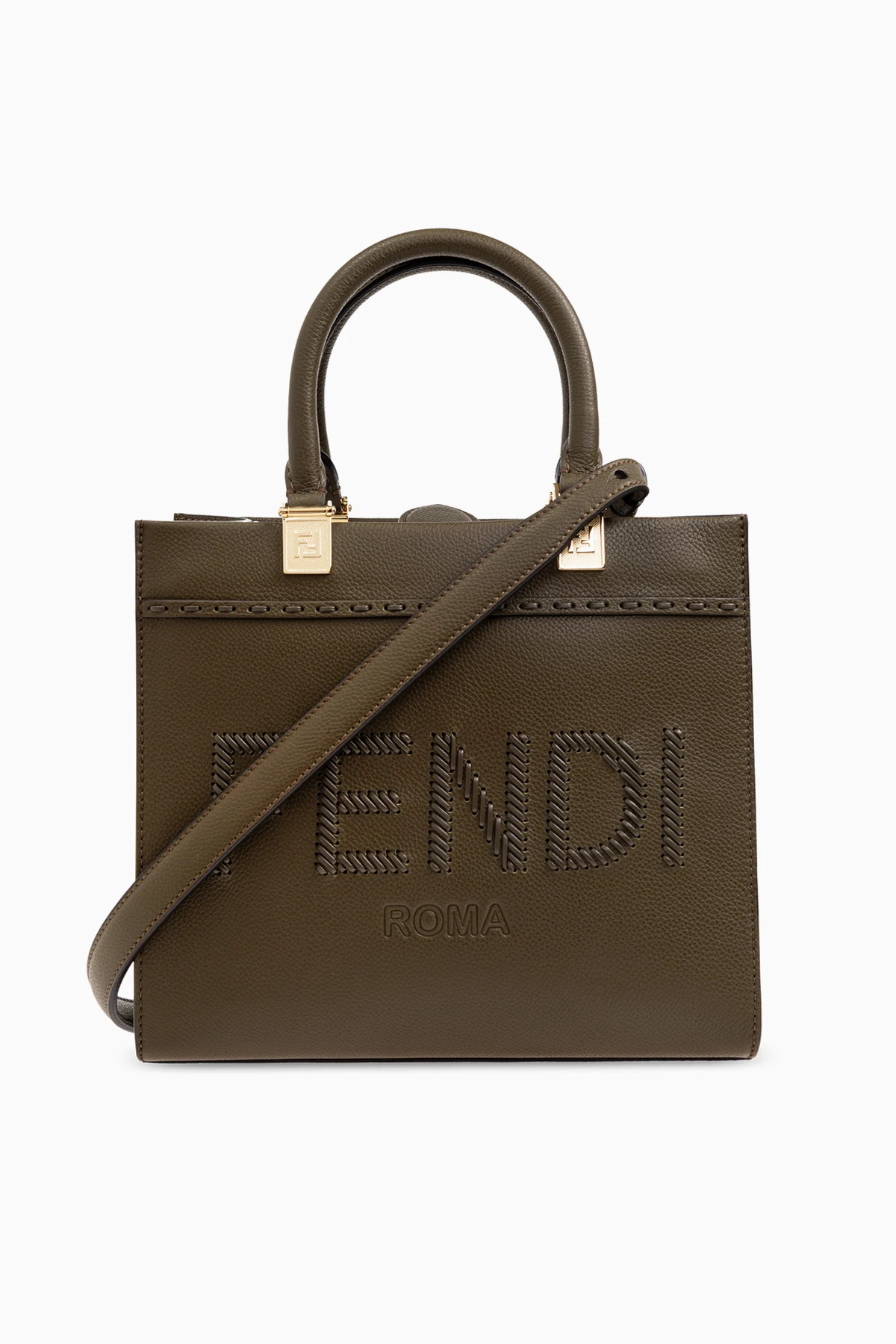 ZIELONY Torba `Sunshine Small` typu `shopper`