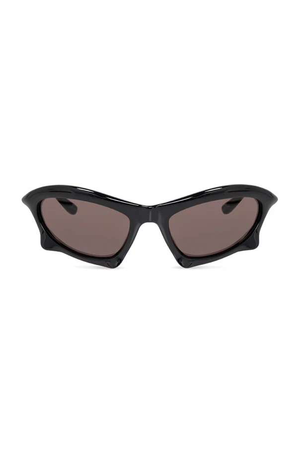 CZARNY Okulary przeciwsłoneczne ‘Bat Rectangle’