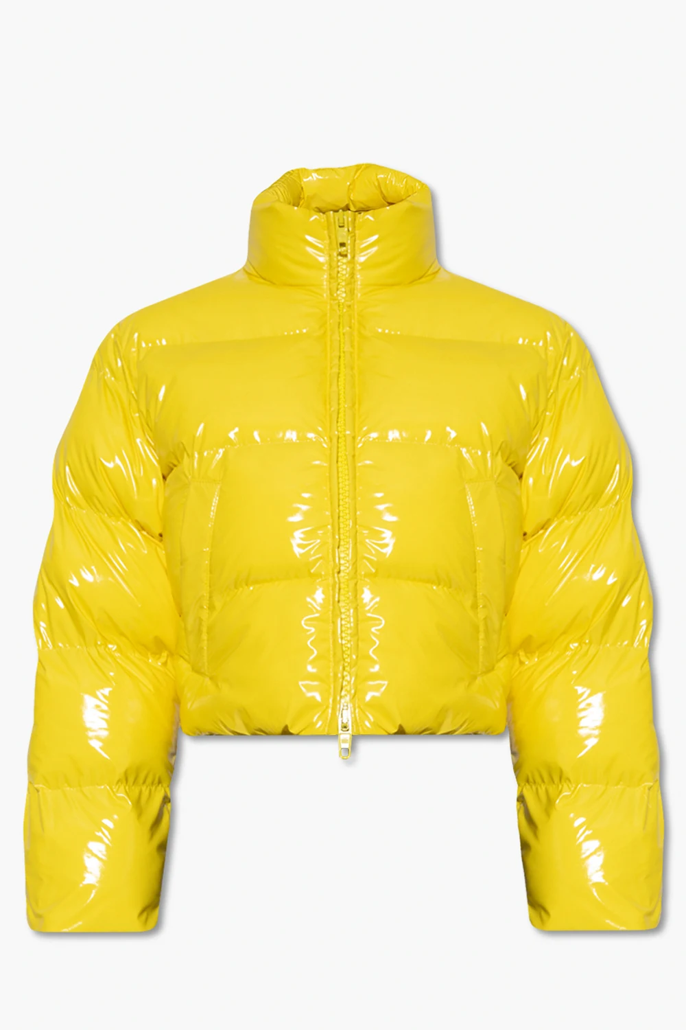 Jacket with high neck