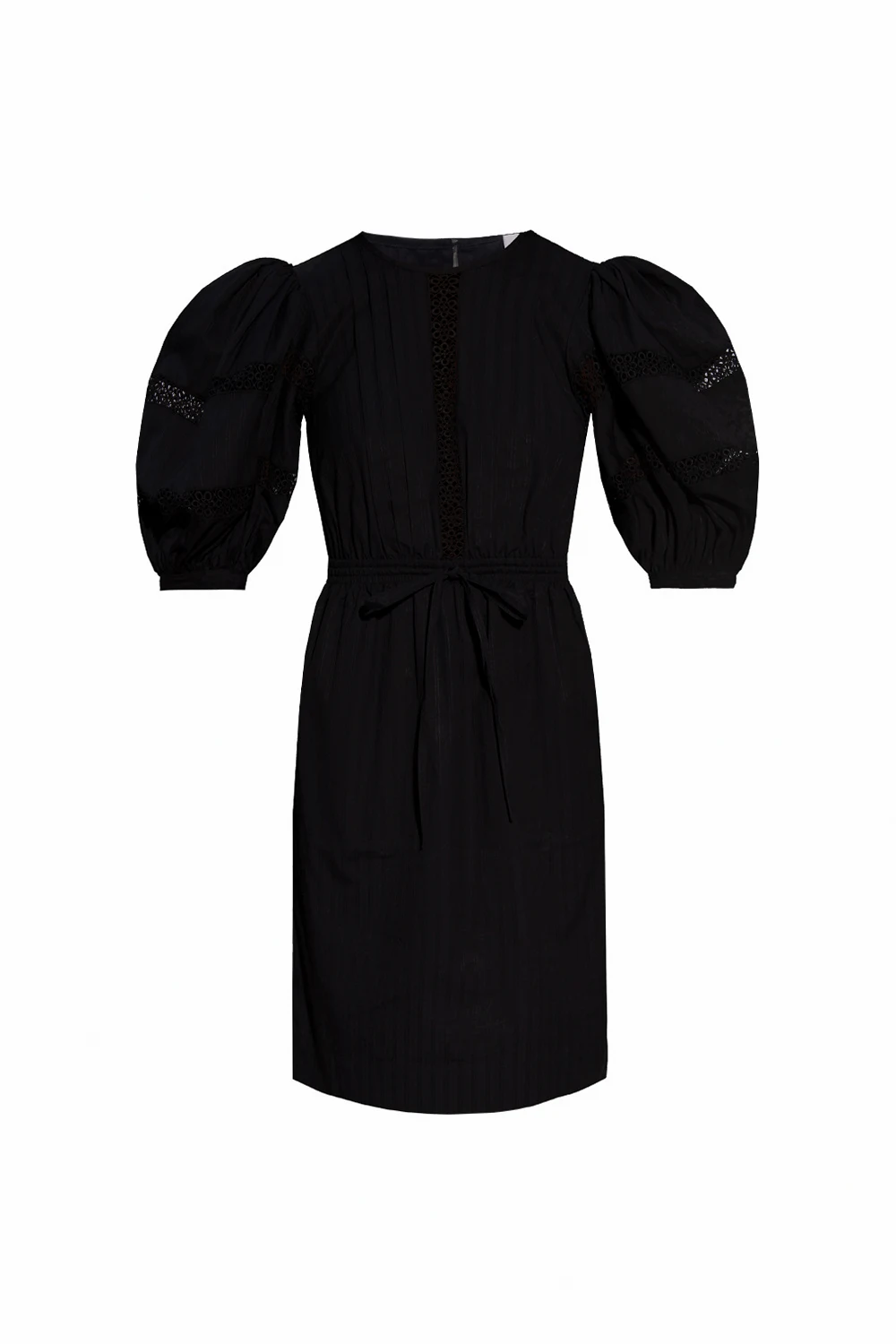 Dress with openwork cut-outs