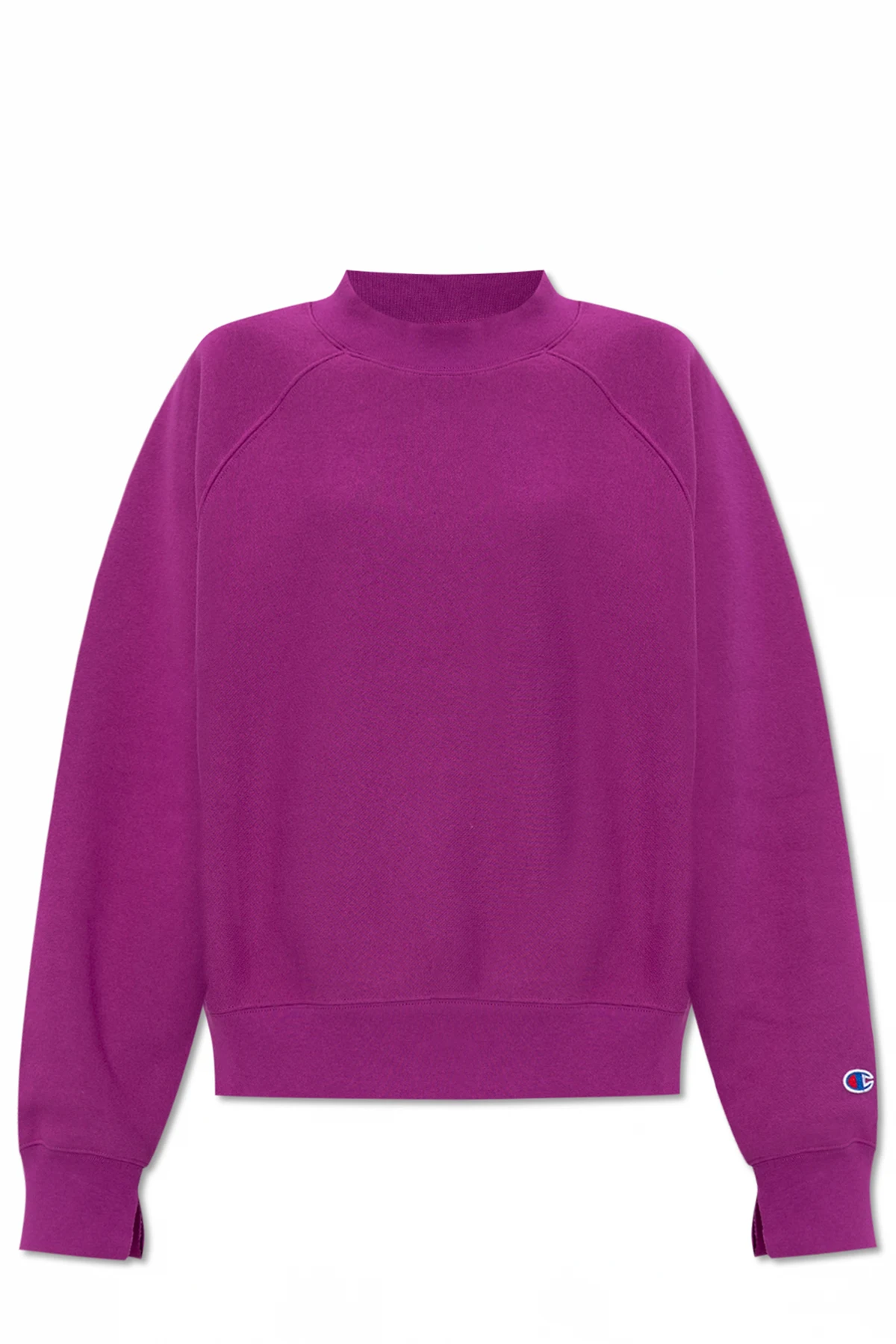 Sweatshirt with logo patch