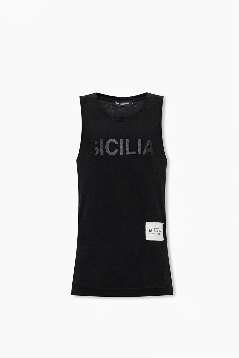 Sleeveless T-shirt ‘RE-EDITION S/S 2003’ collection