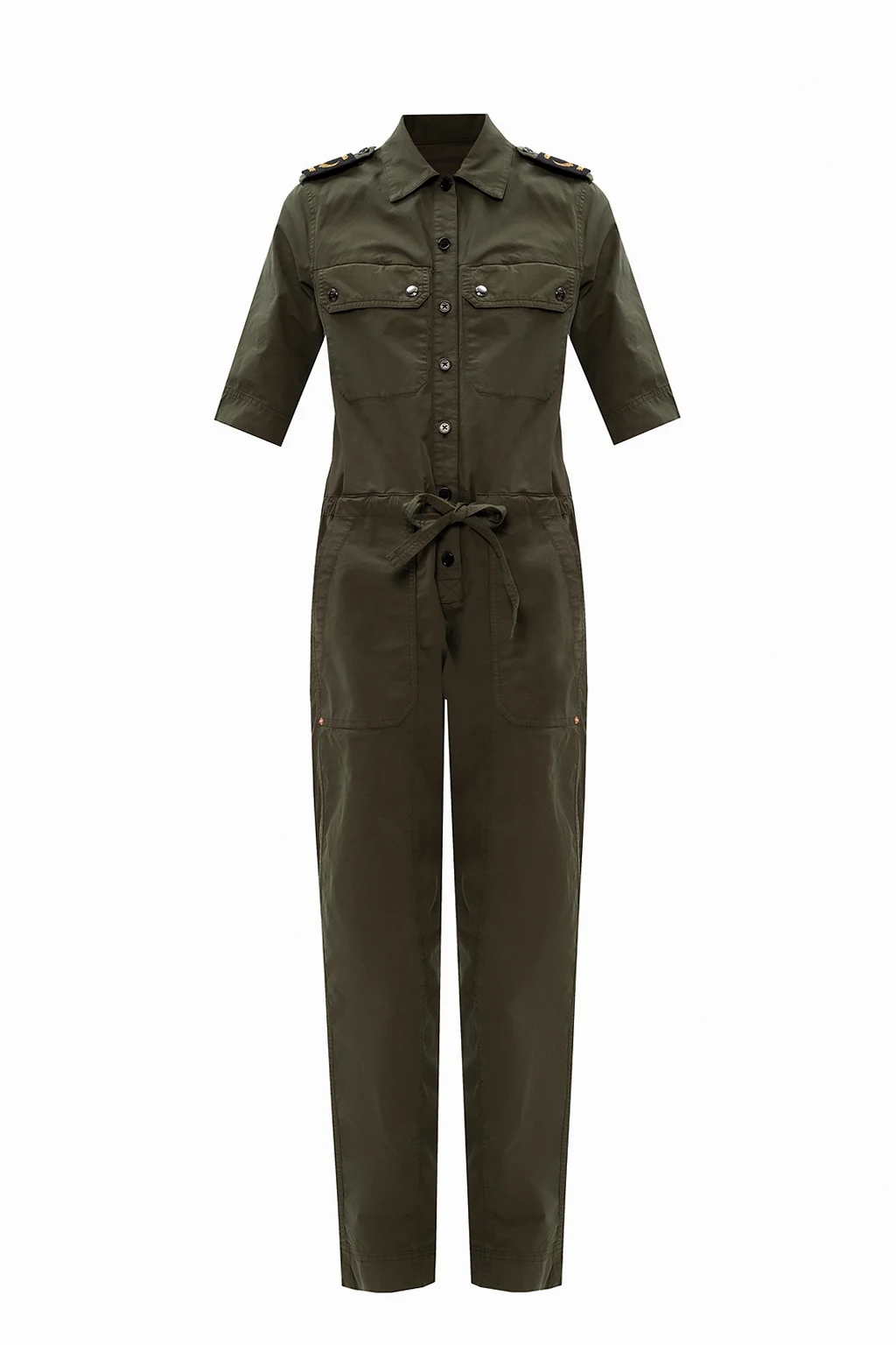 Branded military jumpsuit