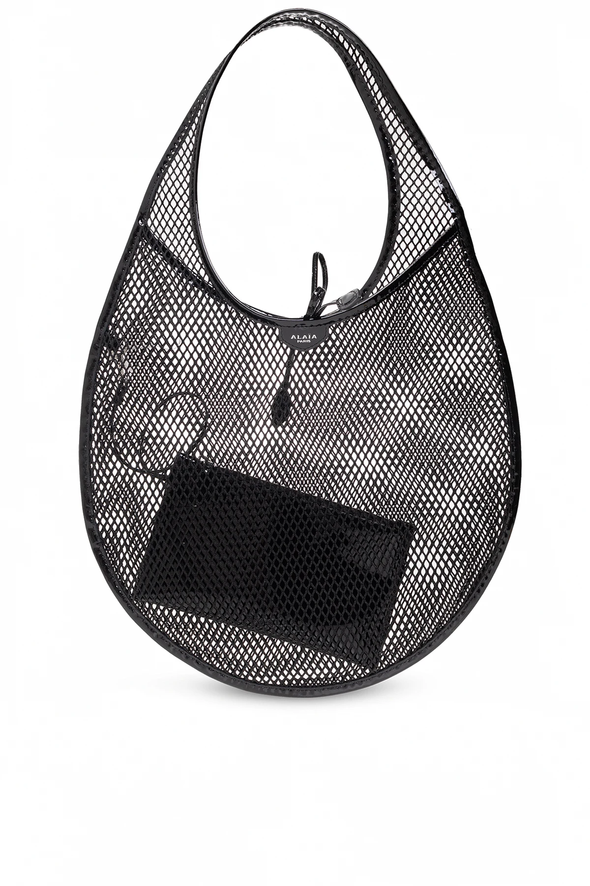 ‘One Piece Medium’ mesh shoulder bag