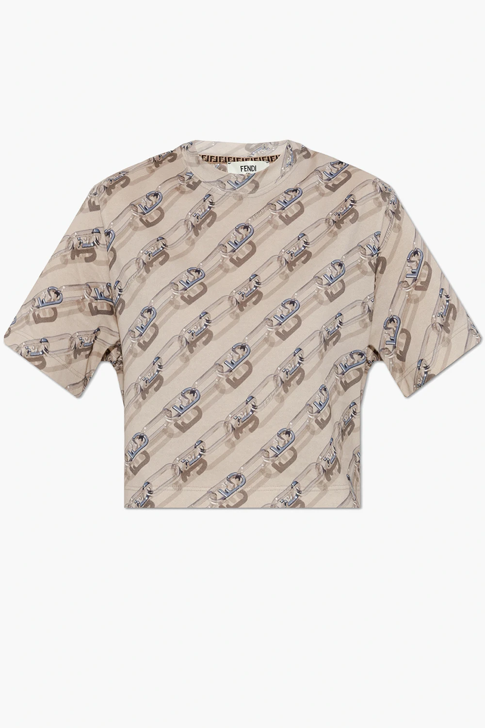 Krótki t-shirt z logo