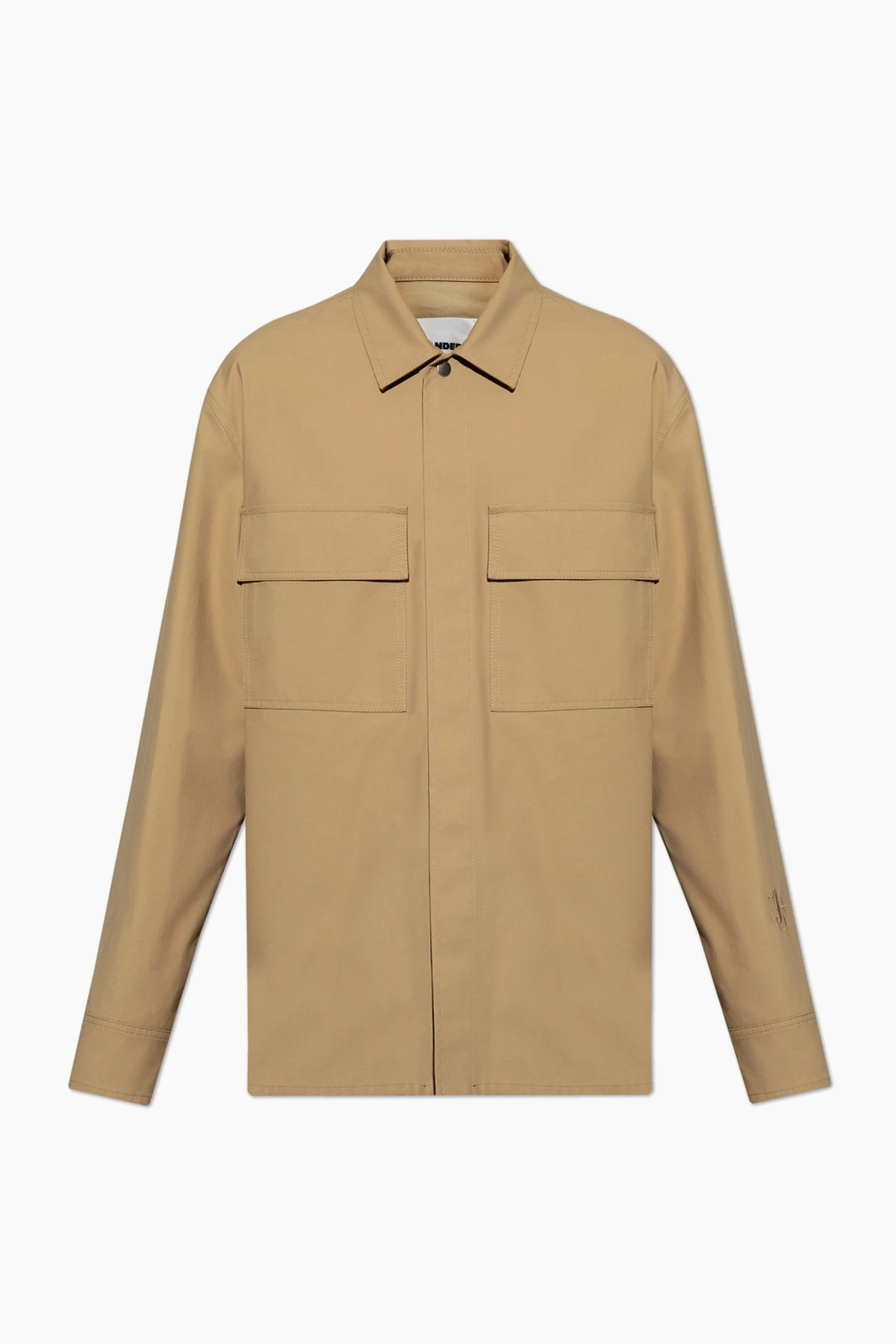 beige Shirt with pockets