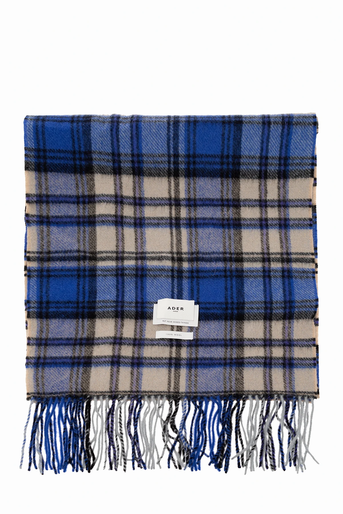 Checked scarf