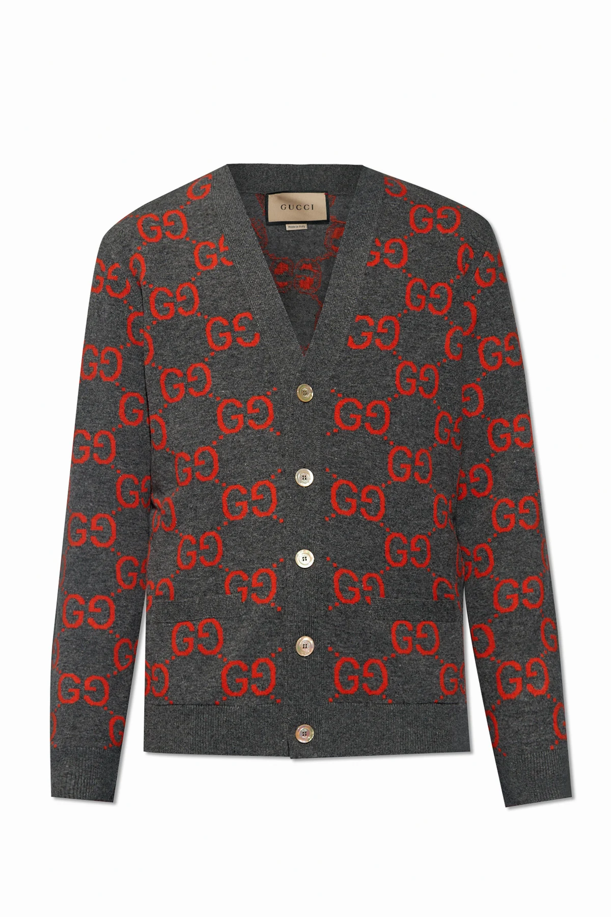 GREY Buttoned cardigan