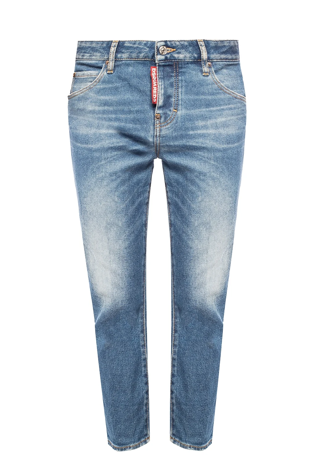 ‘Cool Girl Cropped Jean’ distressed jeans