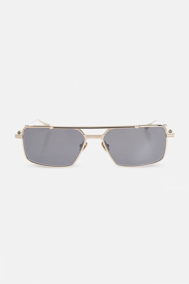 GOLD Sunglasses with logo