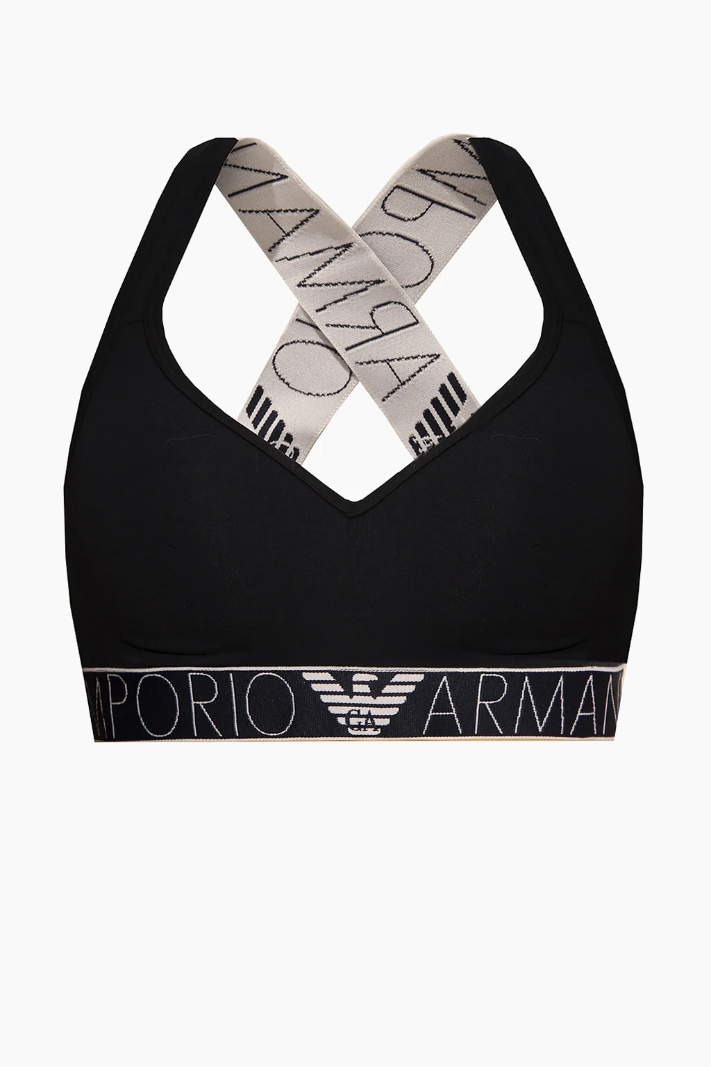 Sports bra with logo