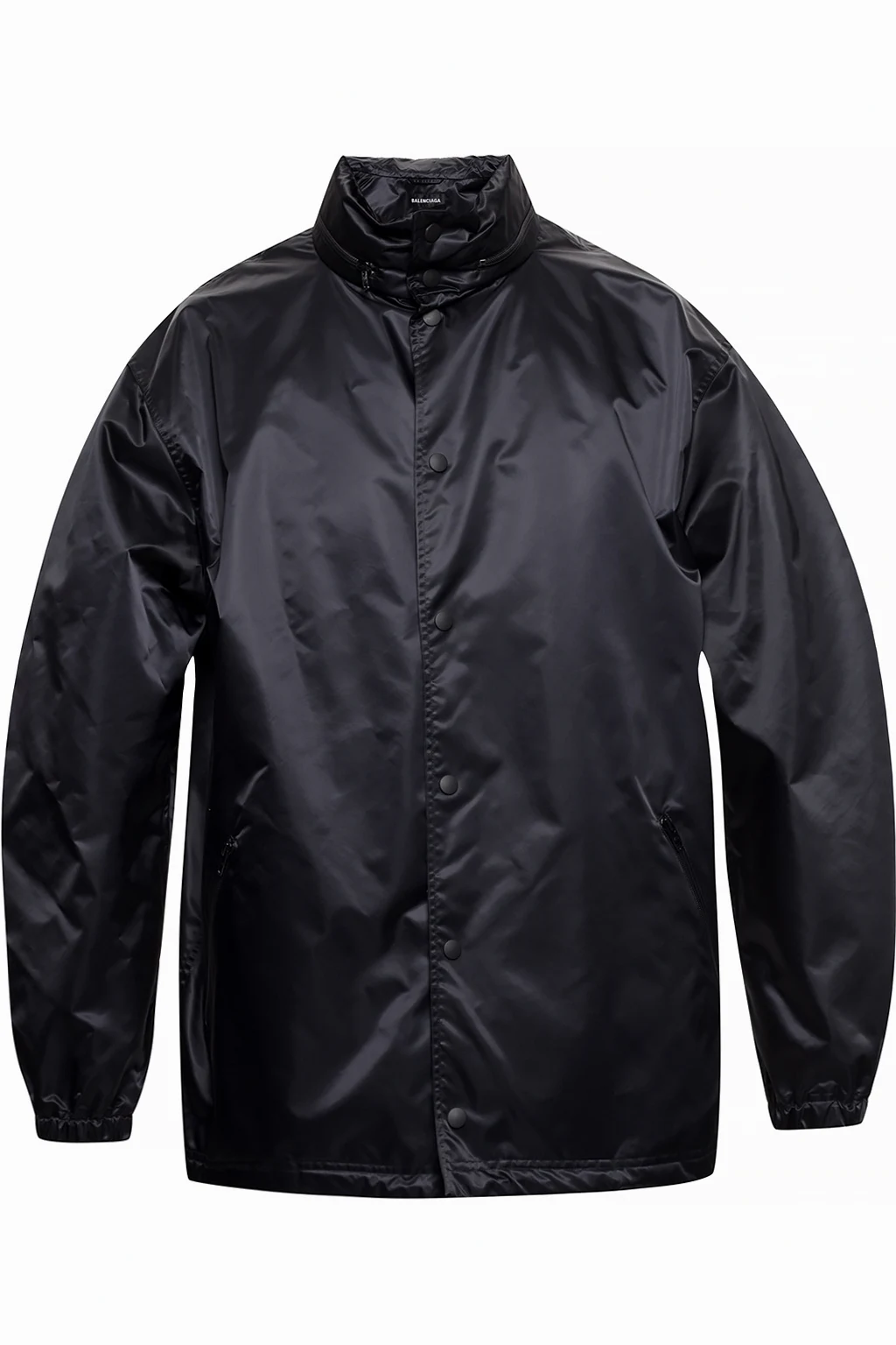 Coat with concealed hood