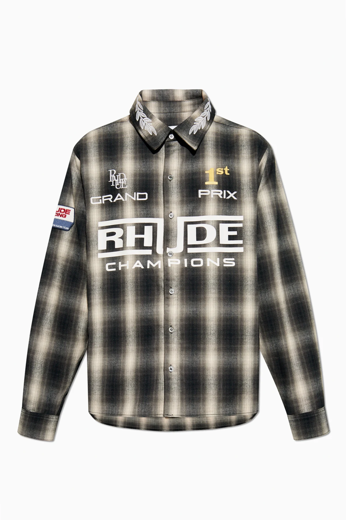 Koszula ze wzorem w kratę