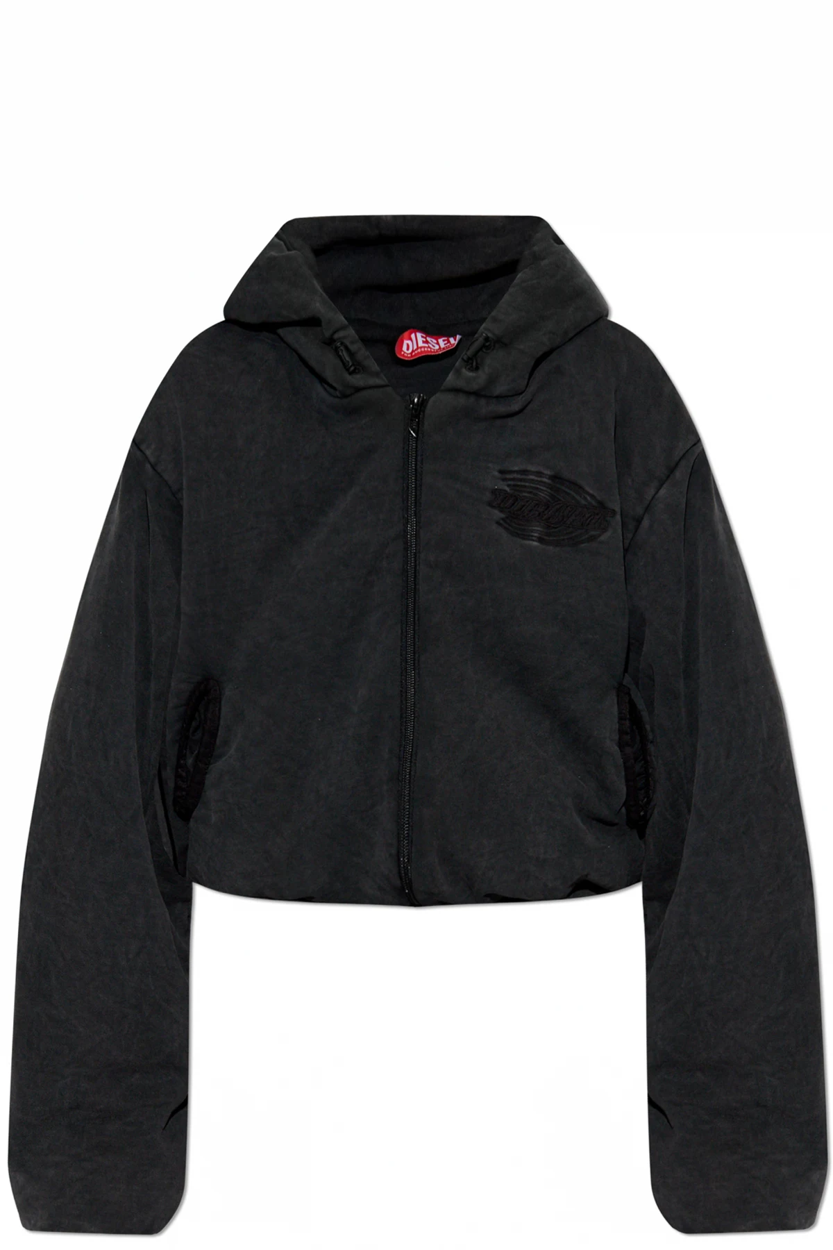 GREY Padded sweatshirt  F-ENERDI
