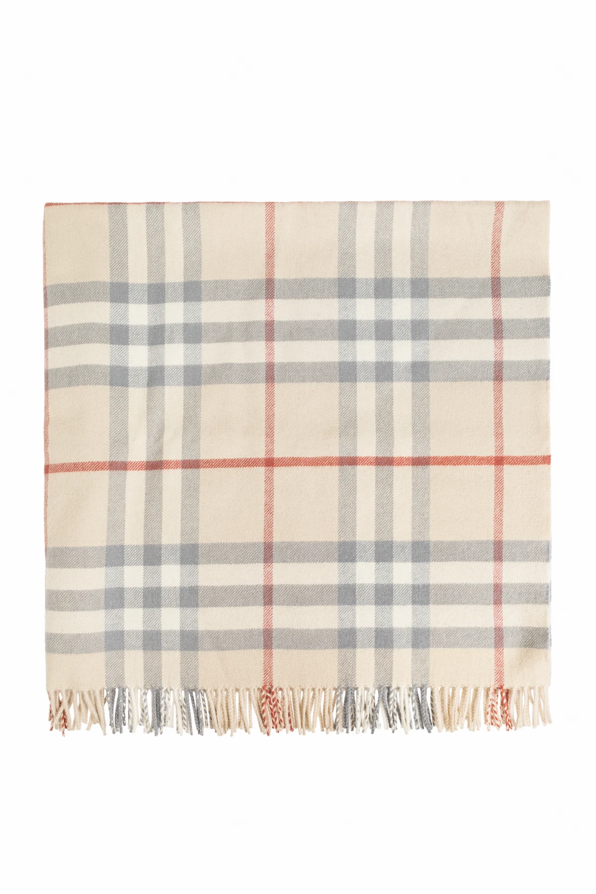 Babydecke mit Karomuster