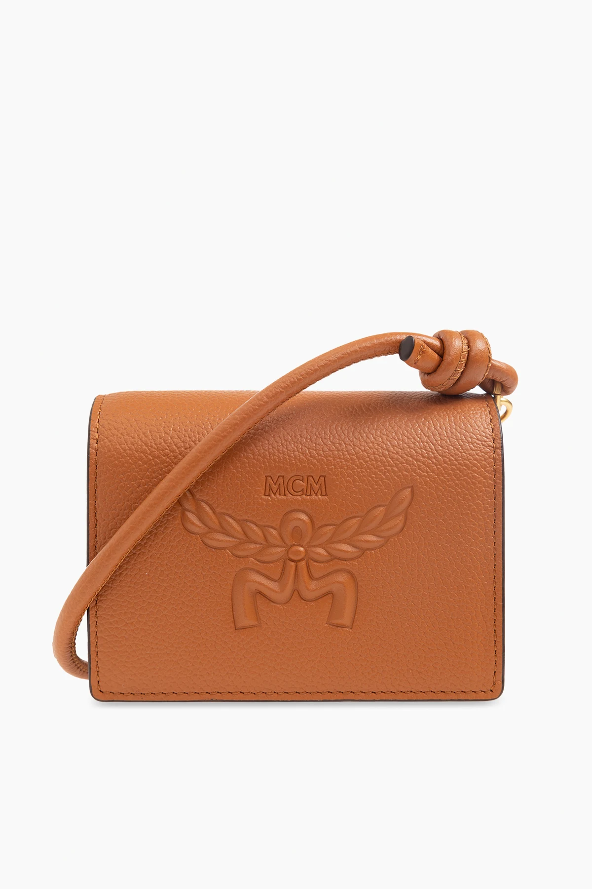 BROWN Strapped wallet