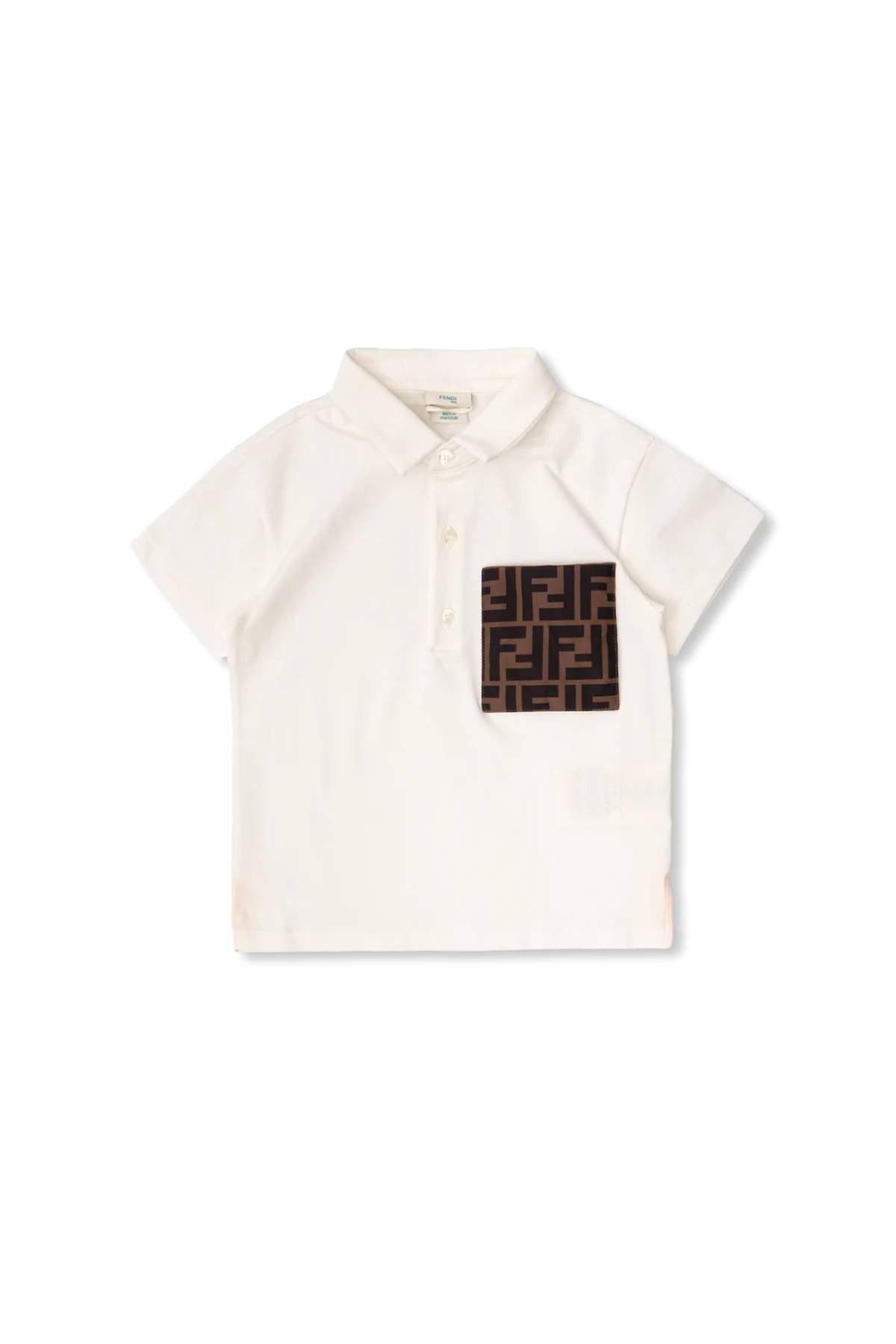 Monogrammed polo shirt