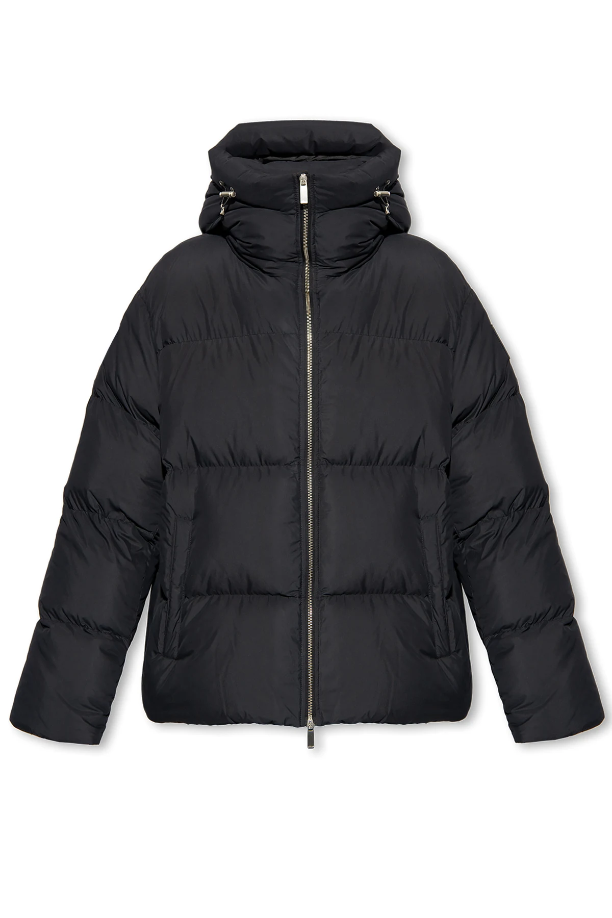 Quilted down jacket