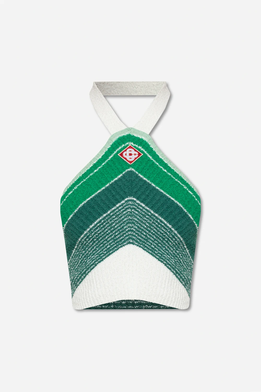 Cropped top with logo