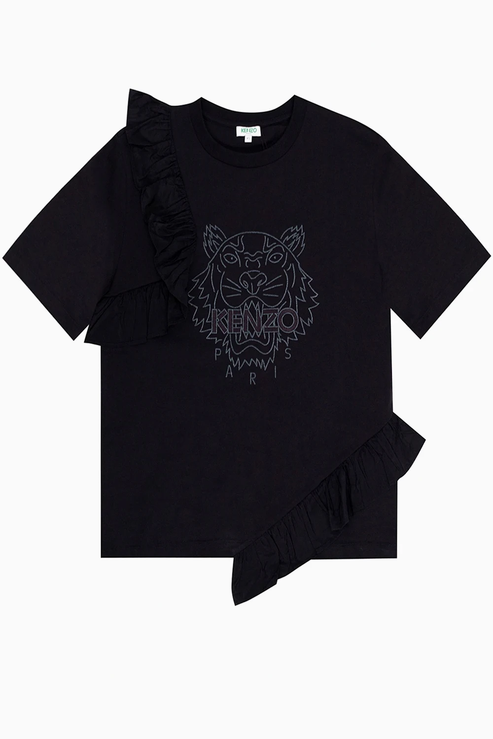 Ruffled T-shirt