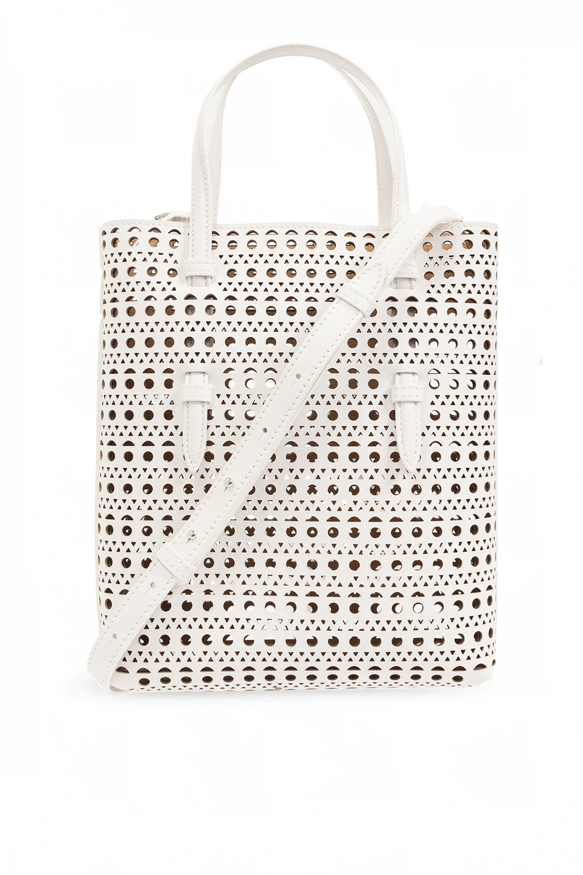 ‘Mina’ openwork shoulder bag
