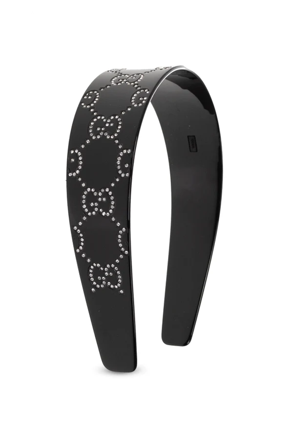 SCHWARZ Embellished hairband