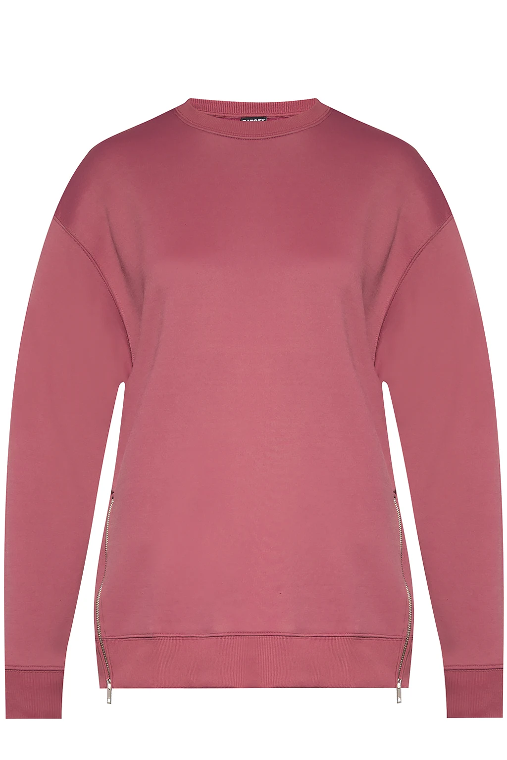 Sweatshirt with zips