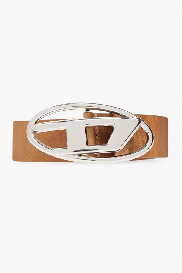BLACK ‘OVAL D LOGO B’ belt